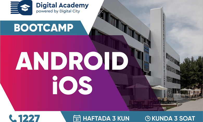 Mobil dasturlash (Android + IOS) 